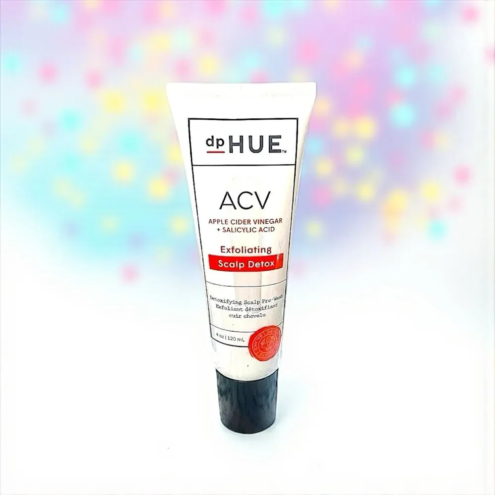 dpHUE ACV Apple Cider Vinegar + Salicylic Acid Exfoliating Scalp Detox NWOB 4 oz